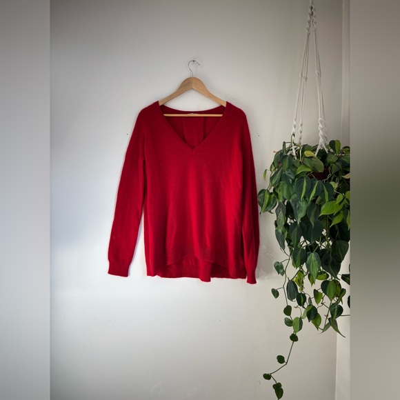 Rebecca Minkoff Sweaters - Rebecca Minkoff Cherry Red Cashmere Sweater